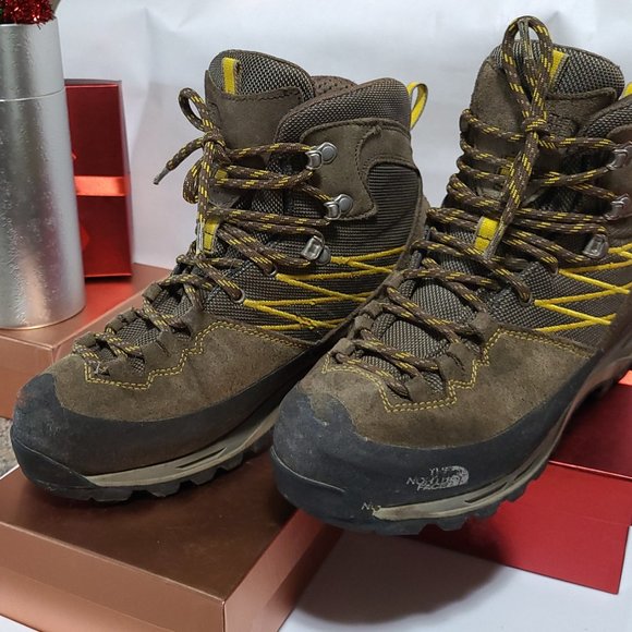 The North Face Hedgehog Fastpack Mid GTX Hiking Waterproof Boot Grey Sz 9 Women - Picture 6 of 11